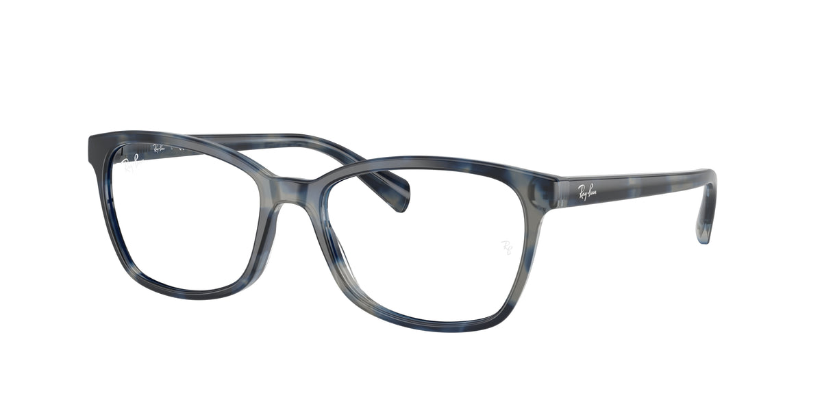 Ray-Ban RX5362 Opal Blue Havana Eyeglasses