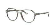 Ray-Ban RX5395 Striped Green Eyeglasses