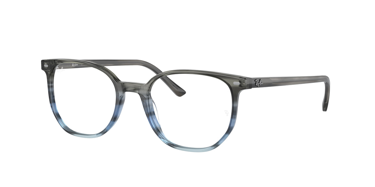 Ray-Ban RX5397 Striped Grey & Blue Eyeglasses