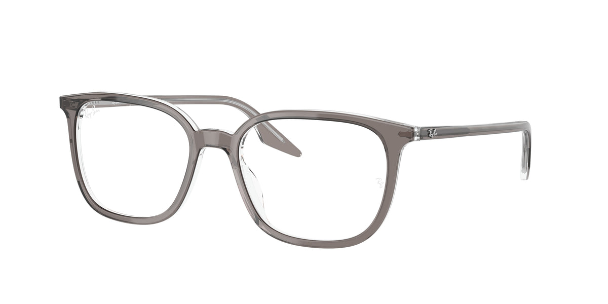 Ray-Ban RX5406 Grey On Transparent Eyeglasses