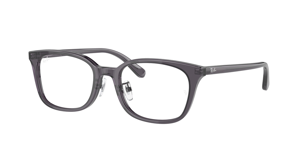 Ray-Ban RX5407D Transparent Dark Grey Eyeglasses