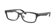 Ray-Ban RX5408D Transparent Dark Gray Eyeglasses