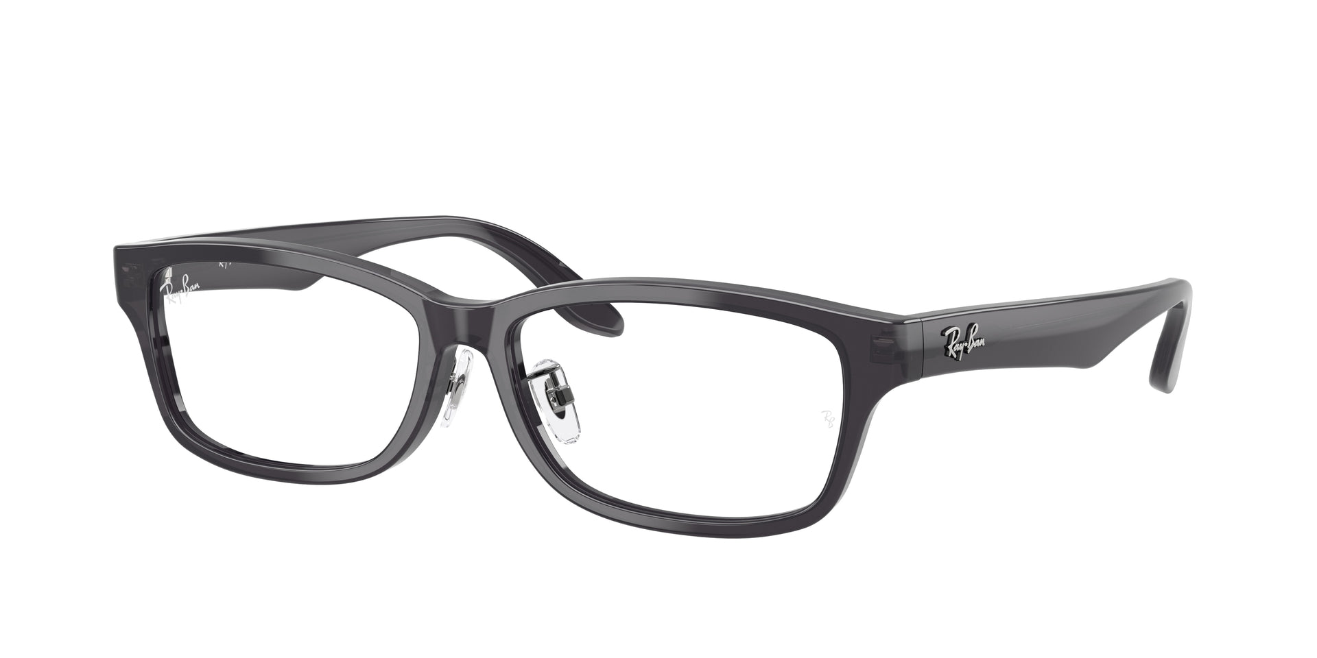 Ray-Ban RX5408D Transparent Dark Gray Eyeglasses