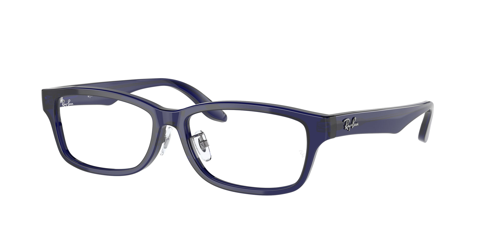 Ray-Ban RX5408D Transparent Dark Blue Eyeglasses