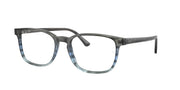 Ray-Ban RX5418 Striped Grey & Blue Eyeglasses
