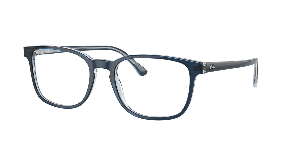 Ray-Ban RX5418 Blue On Transparent Blue Eyeglasses