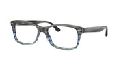 Ray-Ban RX5428 Striped Grey & Blue Eyeglasses