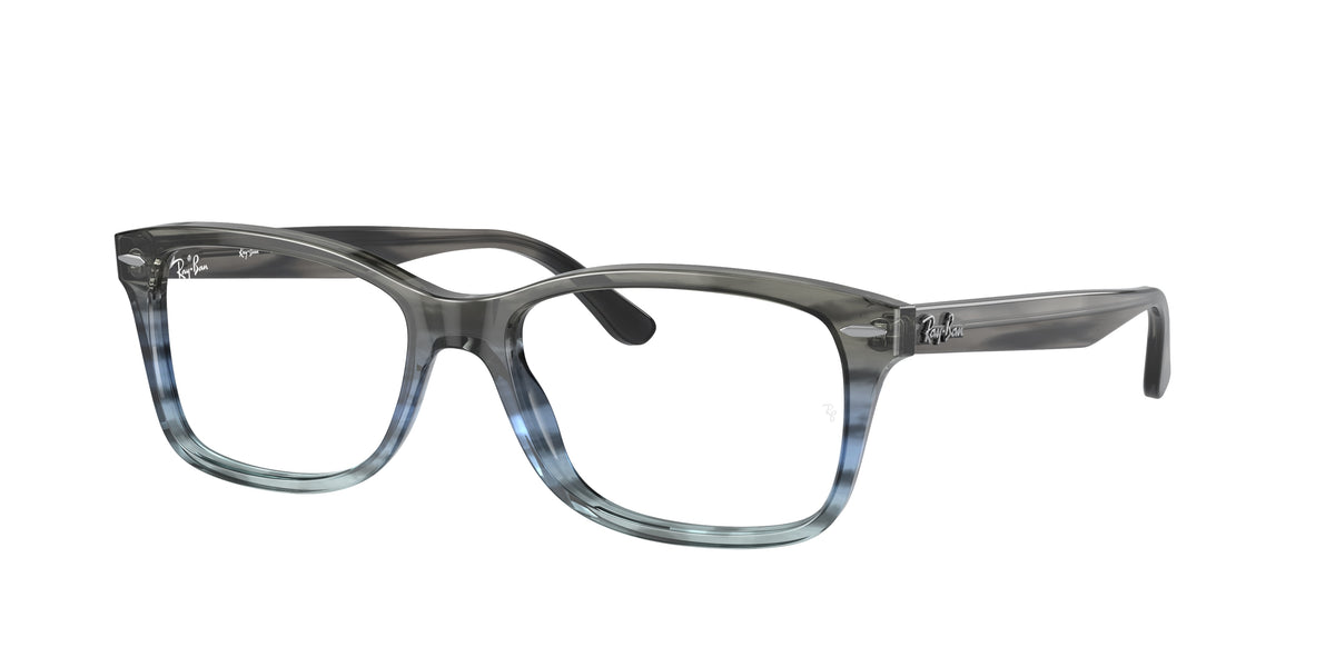 Ray-Ban RX5428 Striped Grey & Blue Eyeglasses