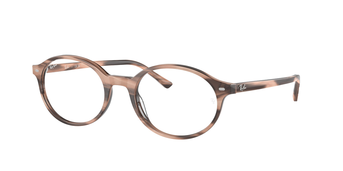 Ray-Ban RX5429 Striped Pink Eyeglasses