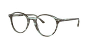 Ray-Ban RX5430 Striped Green Eyeglasses