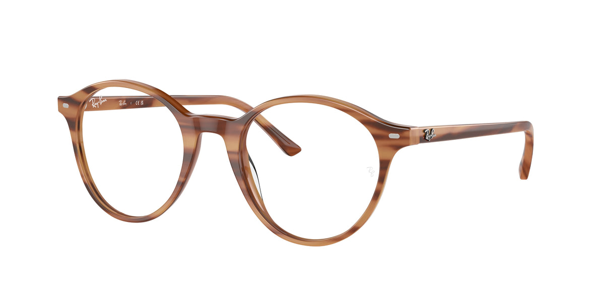 Ray-Ban RX5430 Striped Brown Eyeglasses