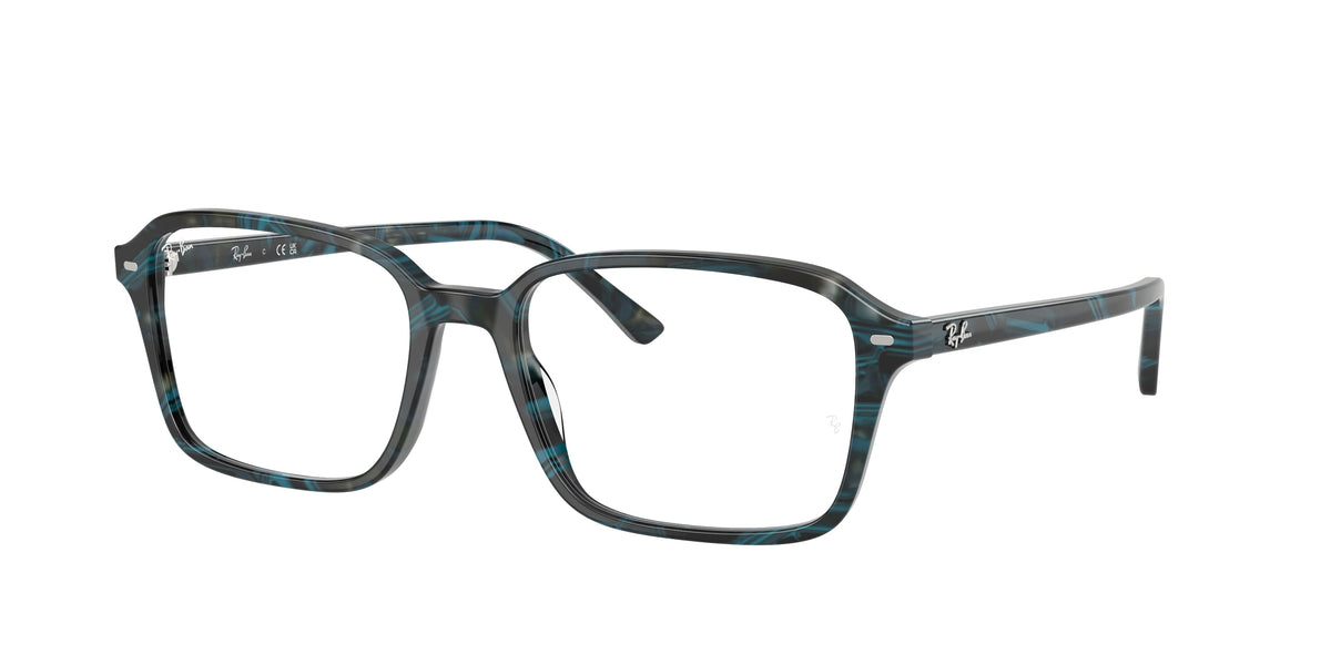 Ray-Ban RX5431 Transparent Fantasy Blue & Grey Eyeglasses