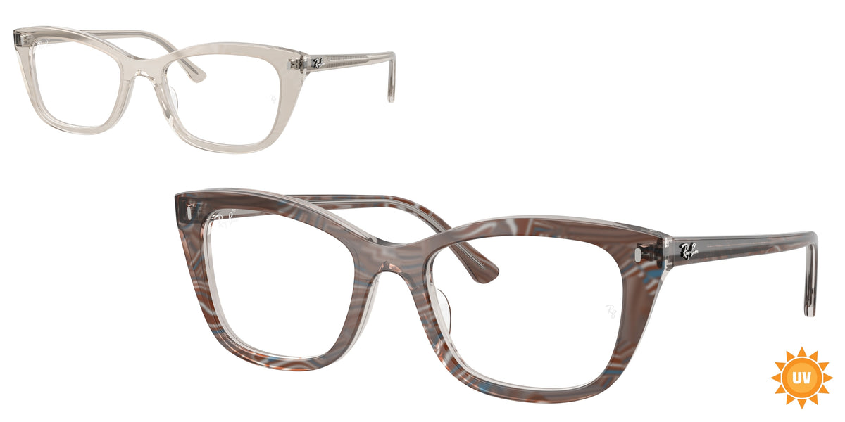 Ray-Ban RX5433 Photo Waves Grey Eyeglasses