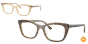 Ray-Ban RX5433 Photo Waves Brown Eyeglasses