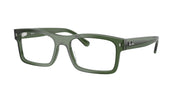 Ray-Ban RX5435 Transparent Green Eyeglasses