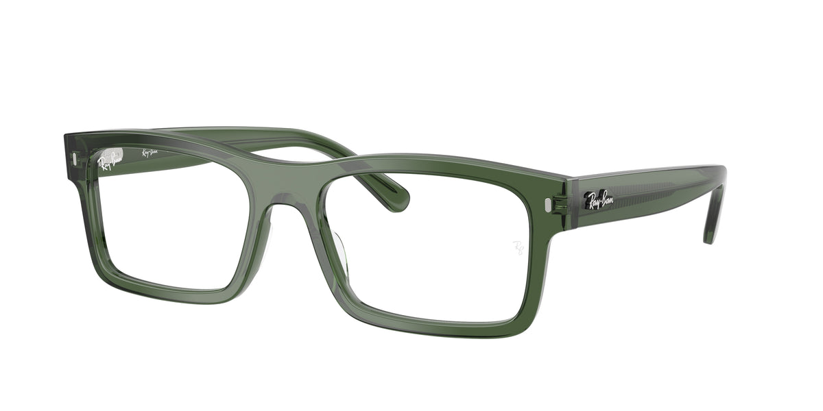 Ray-Ban RX5435 Transparent Green Eyeglasses