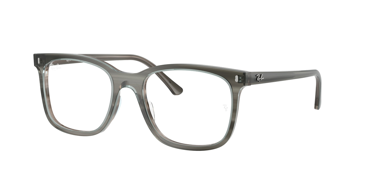 Ray-Ban RX5446F Striped Grey Eyeglasses
