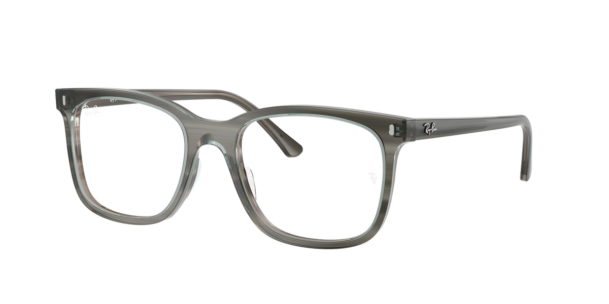 Ray-Ban RX5446 Striped Grey Eyeglasses
