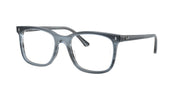 Ray-Ban RX5446 Striped Blue Eyeglasses