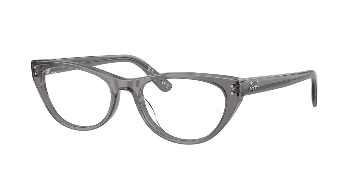 Ray-Ban RX5449D Transparent Grey Eyeglasses