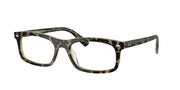Ray-Ban RX5450 Havana Green Eyeglasses