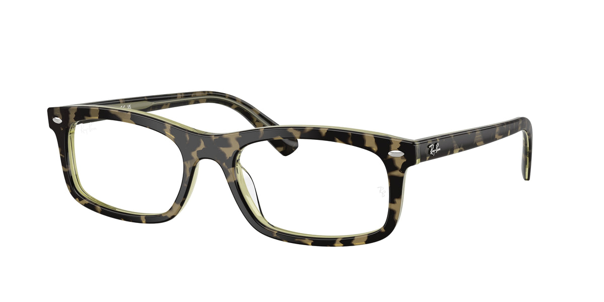Ray-Ban RX5450 Havana Green Eyeglasses