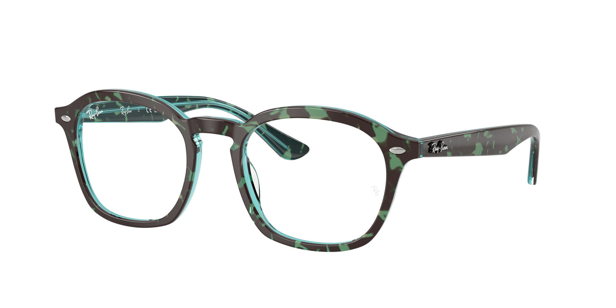 Ray-Ban RX5451 Havana & Blue Eyeglasses