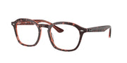 Ray-Ban RX5451 Havana & Red Eyeglasses
