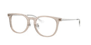 Ray-Ban RX5453D Light Transparent Brown Eyeglasses