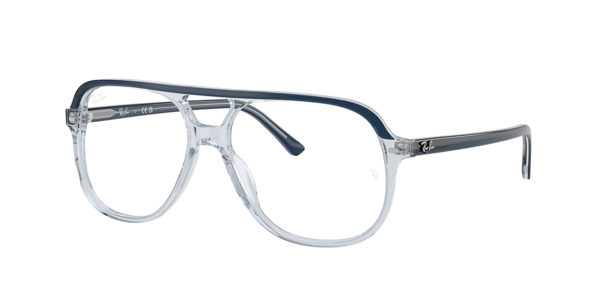 Ray-Ban RX5698 Blue On Transparent Blue Eyeglasses