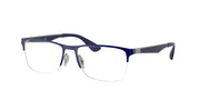 Ray-Ban RX6335 Blue On Gunmetal Eyeglasses