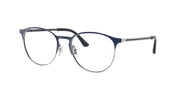 Ray-Ban RX6375 Blue On Gunmetal Eyeglasses