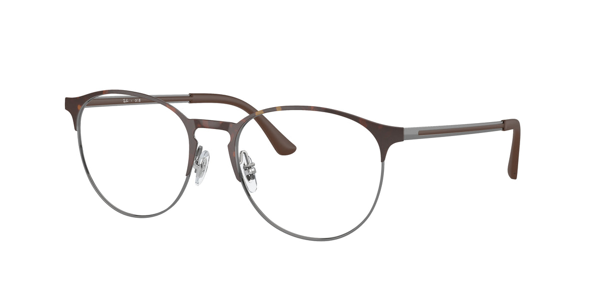 Ray-Ban RX6375 Havana On Gunmetal Eyeglasses