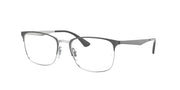 Ray-Ban RX6421 Grey On Silver Eyeglasses