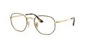 Ray-Ban RX6448 Havana On Gold Eyeglasses