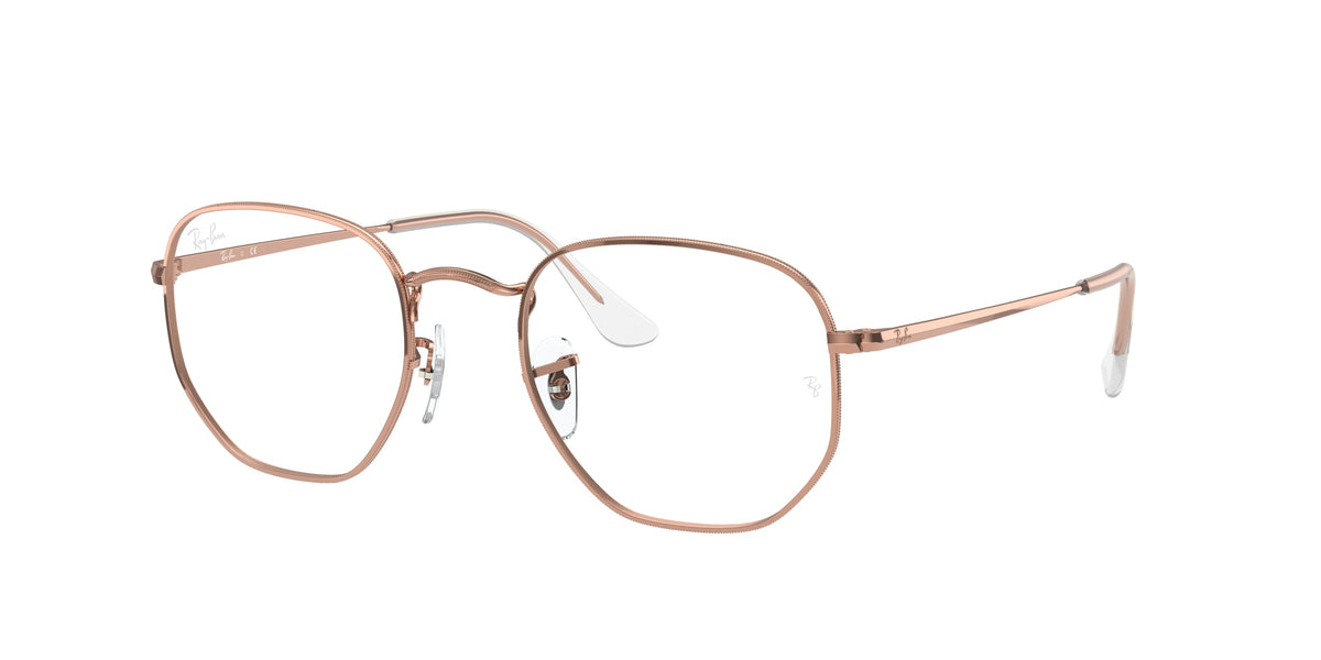 Ray-Ban RX6448 Rose Gold Eyeglasses