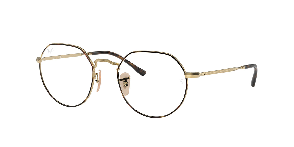Ray-Ban RX6465 Havana On Gold Eyeglasses