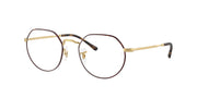 Ray-Ban RX6465 Matte Havana On Matte Arista Gold Eyeglasses