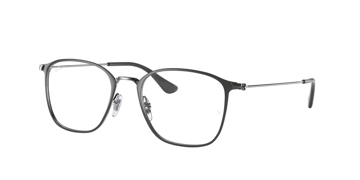 Ray-Ban RX6466 Grey On Gunmetal Eyeglasses