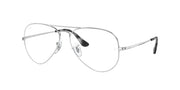 Ray-Ban RX6489 Silver Eyeglasses