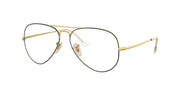 Ray-Ban RX6489 Gold Eyeglasses