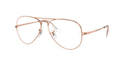 Ray-Ban RX6489 Rose Gold Eyeglasses