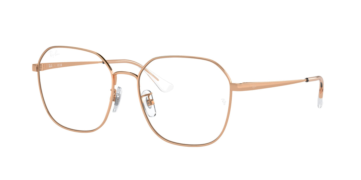 Ray-Ban RX6490D Rose Gold Eyeglasses