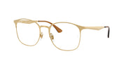 Ray-Ban RX6493 Gold Eyeglasses