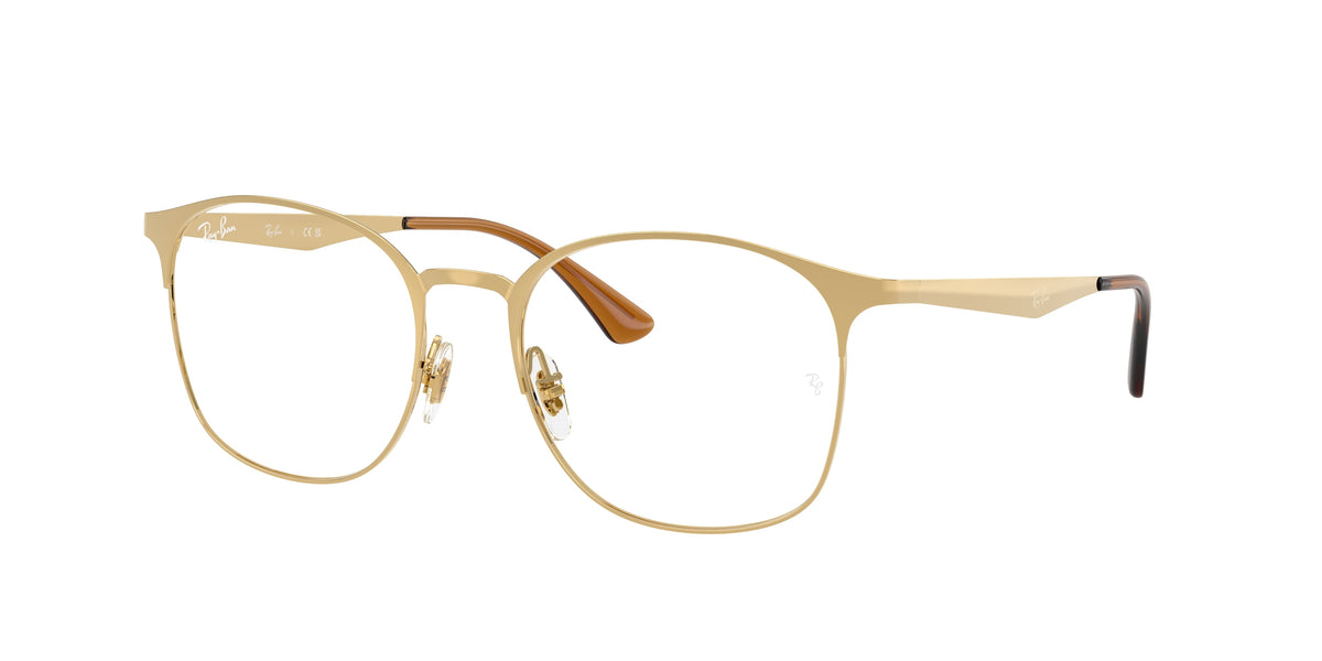 Ray-Ban RX6493 Gold Eyeglasses