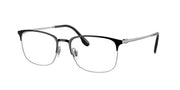 Ray-Ban RX6494 Black On Silver Eyeglasses