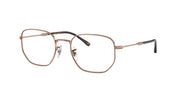 Ray-Ban RX6496 Rose Gold Eyeglasses