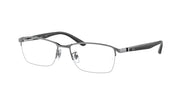 Ray-Ban RX6501D Gunmetal Eyeglasses