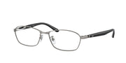 Ray-Ban RX6502D Gunmetal Eyeglasses