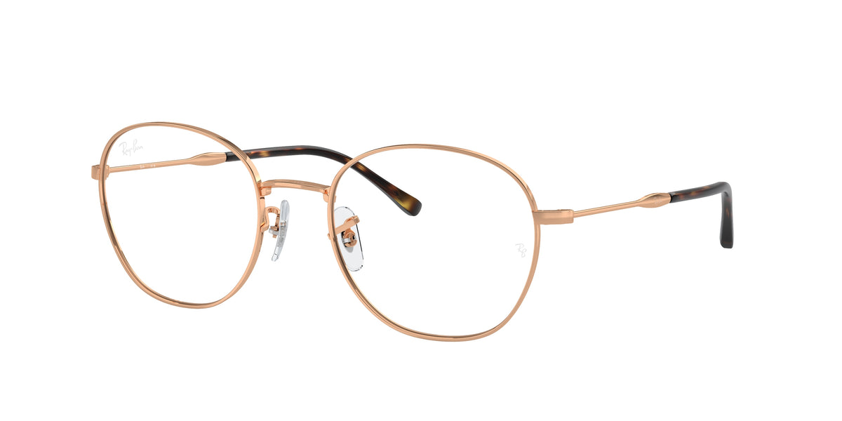 Ray-Ban RX6509 Rose Gold Eyeglasses